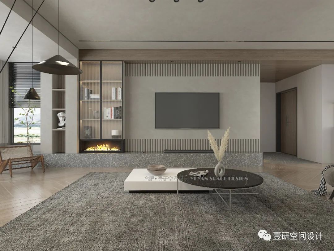 现代新中风格 · 合肥住宅设计丨中国合肥丨壹研设计-42