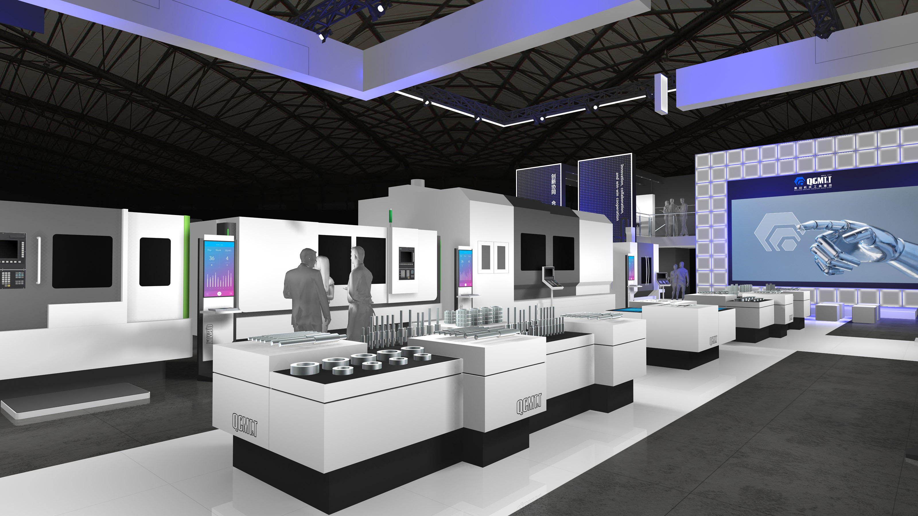 机床展展台设计方案-8