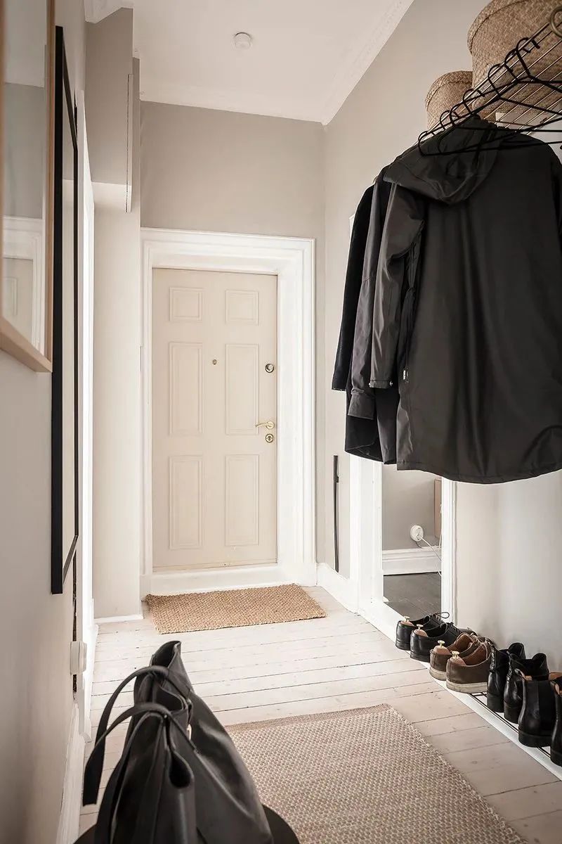 哥德堡北欧米色温暖公寓-30