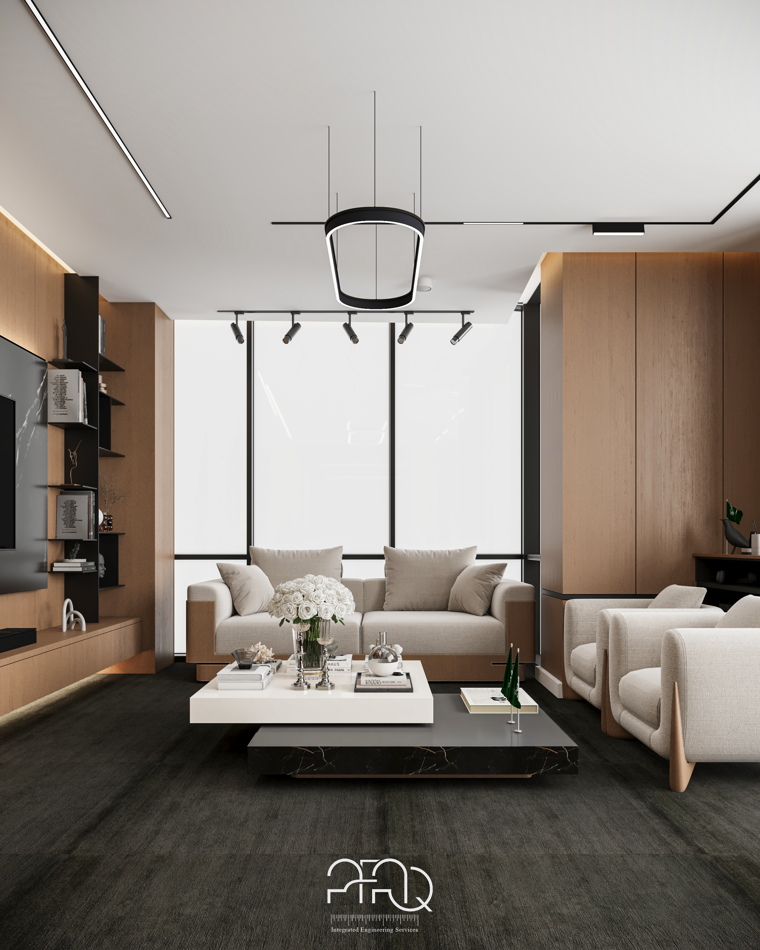 沙特阿拉伯公司室内设计  现代办公室设计-12