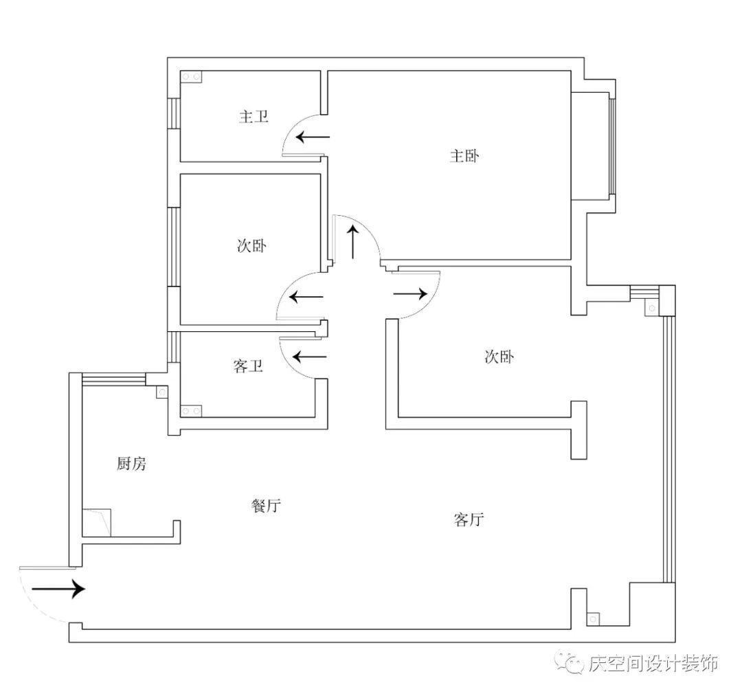 蓝光钰泷府现代北欧风全案设计丨中国洛阳丨庆设计机构-11