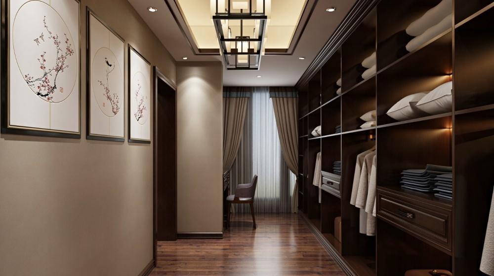 吉首溶江小区新中式全案整装设计-48