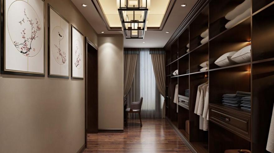 吉首溶江小区新中式全案整装设计-48