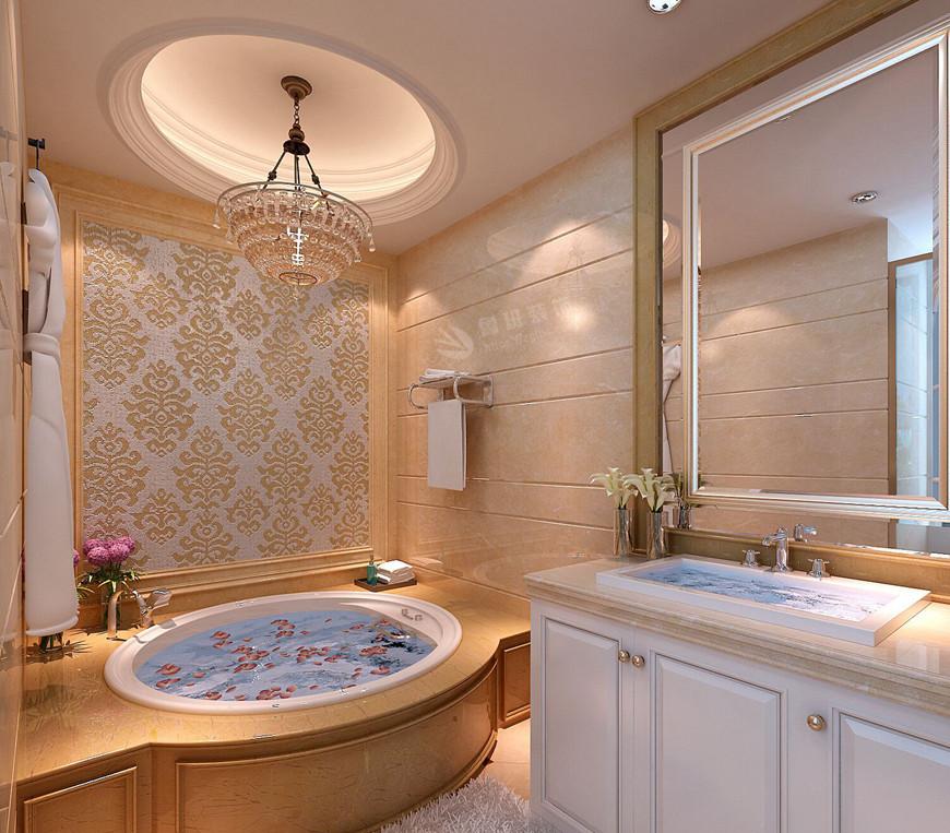 宝格丽小镇 260 平米欧式别墅,鲁班装饰呈现咸阳店原创设计-10