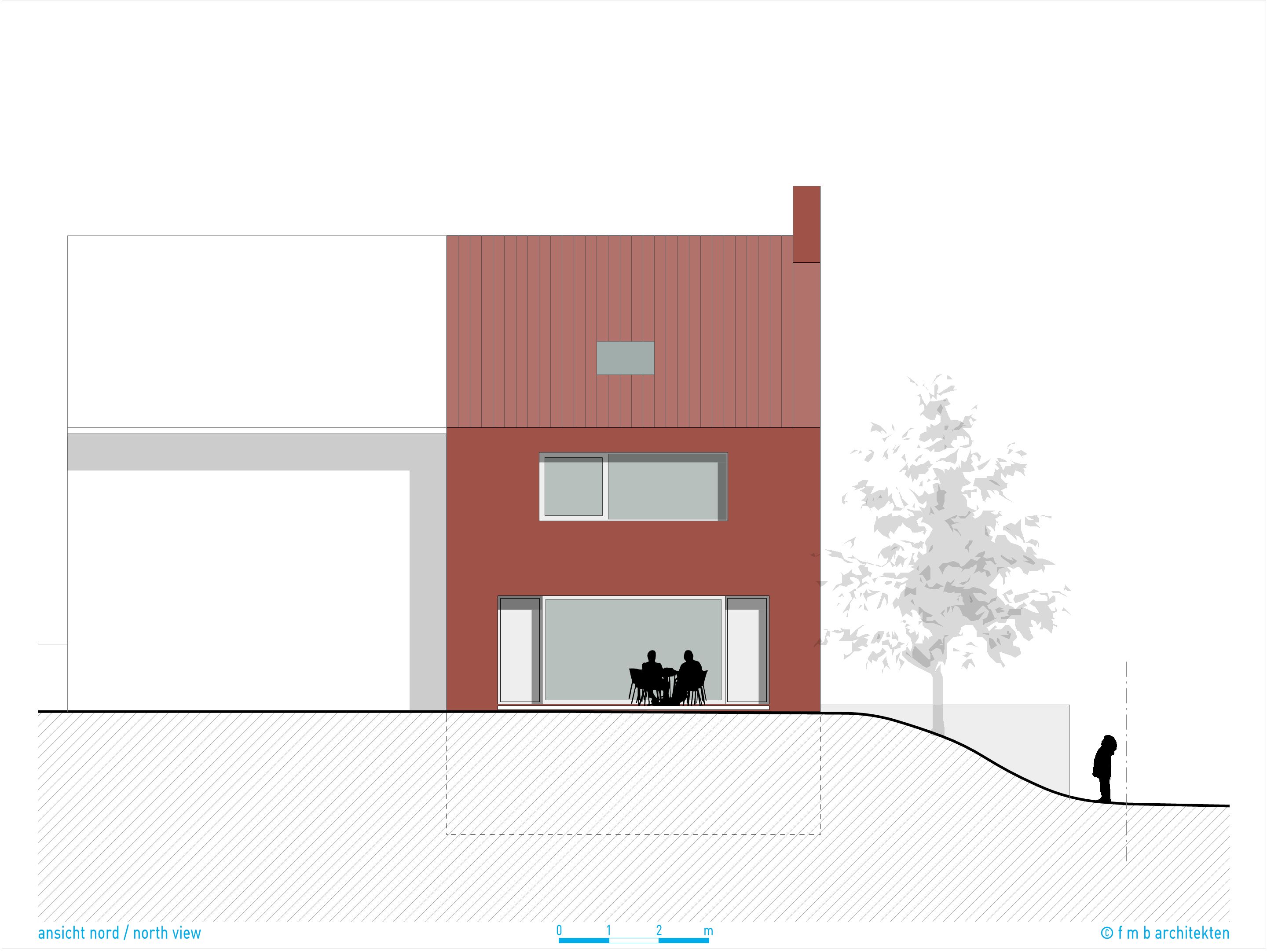德国五彩斑斓小镇中的红色诗意住宅-54