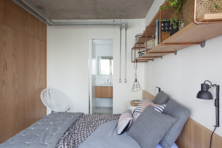 带隔断的公寓丨巴西圣保罗丨Casa100 Arquitetura-24