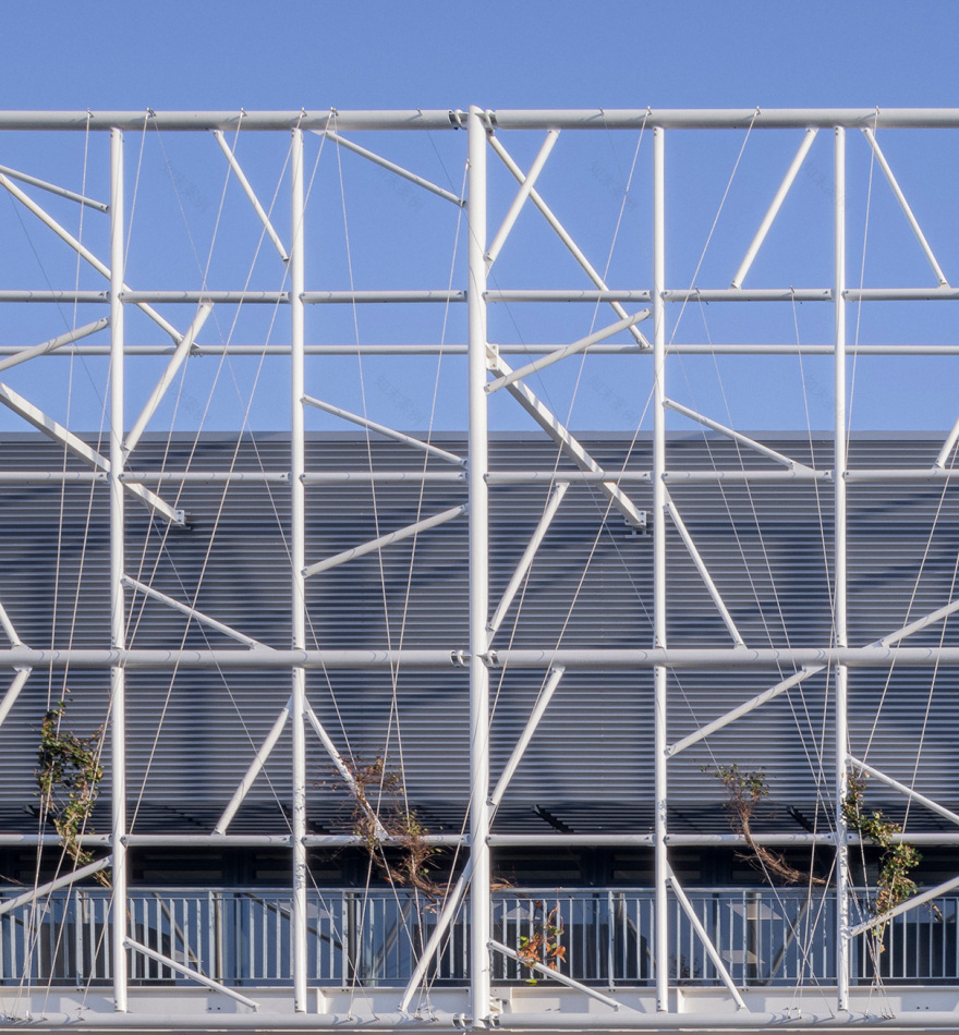 巴黎南特雷垃圾分拣中心改建,绿色环保与高效工作并重-13