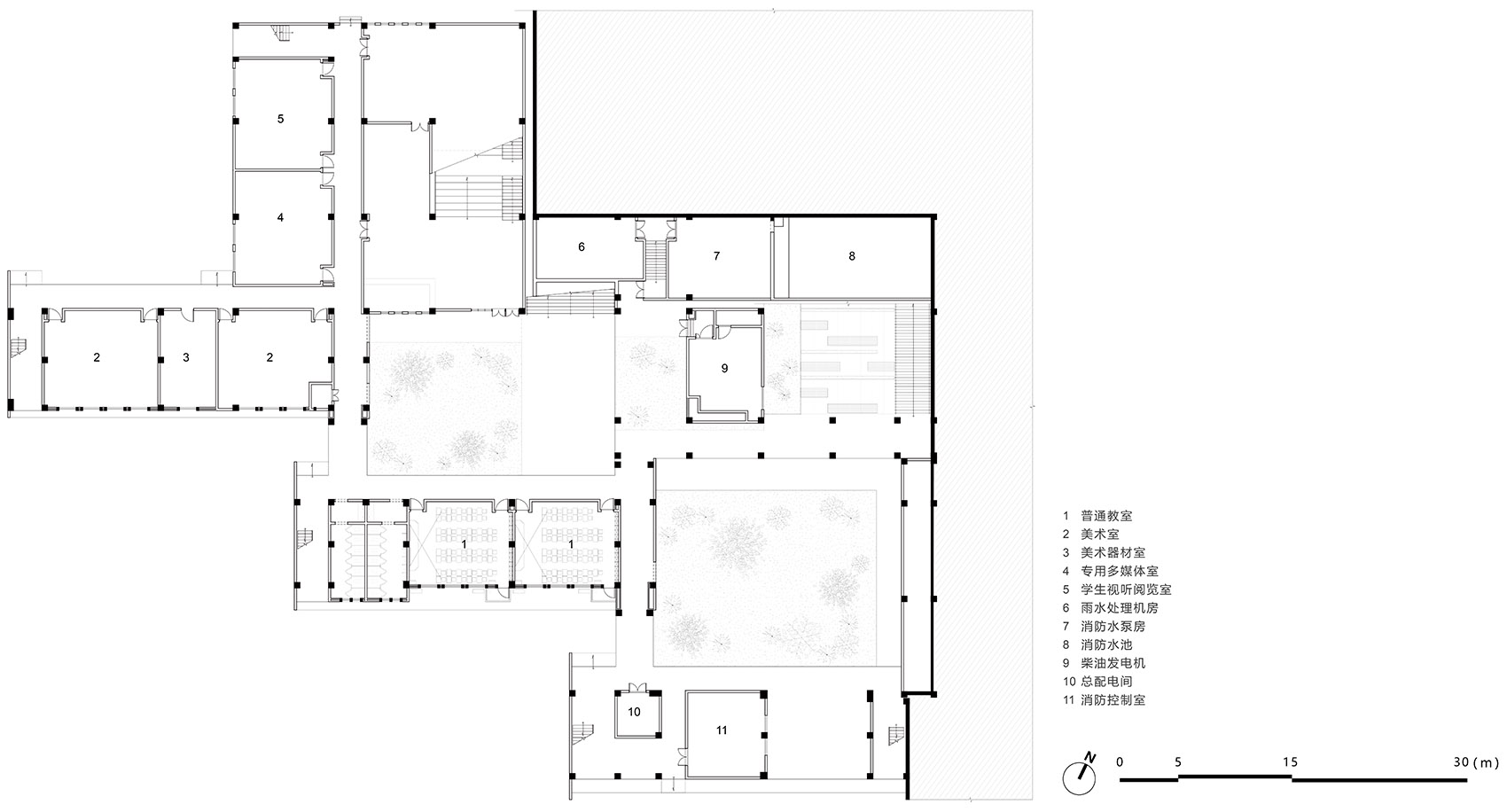 黄甲小学扩建项目丨中国成都丨成都本末建筑-71