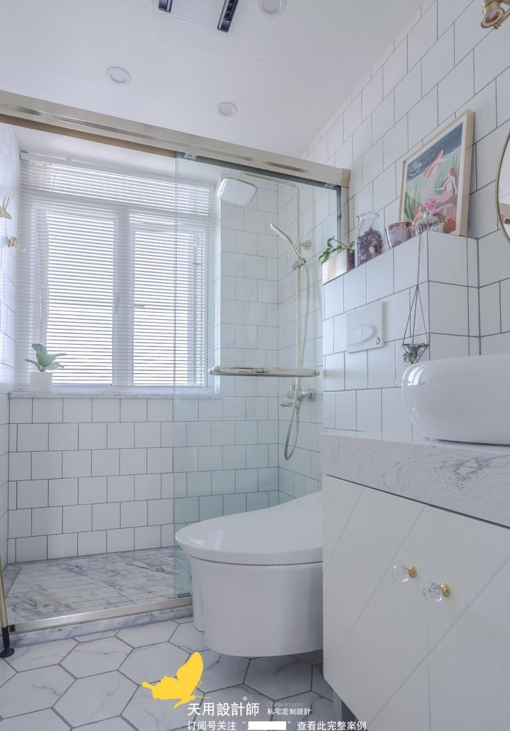 95 平米轻奢风格少女系家居,金属绿植打造甜蜜空间-38