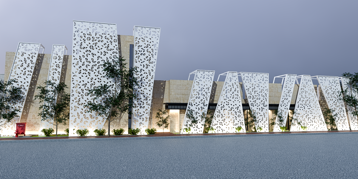 丰田培训中心外观设计-7