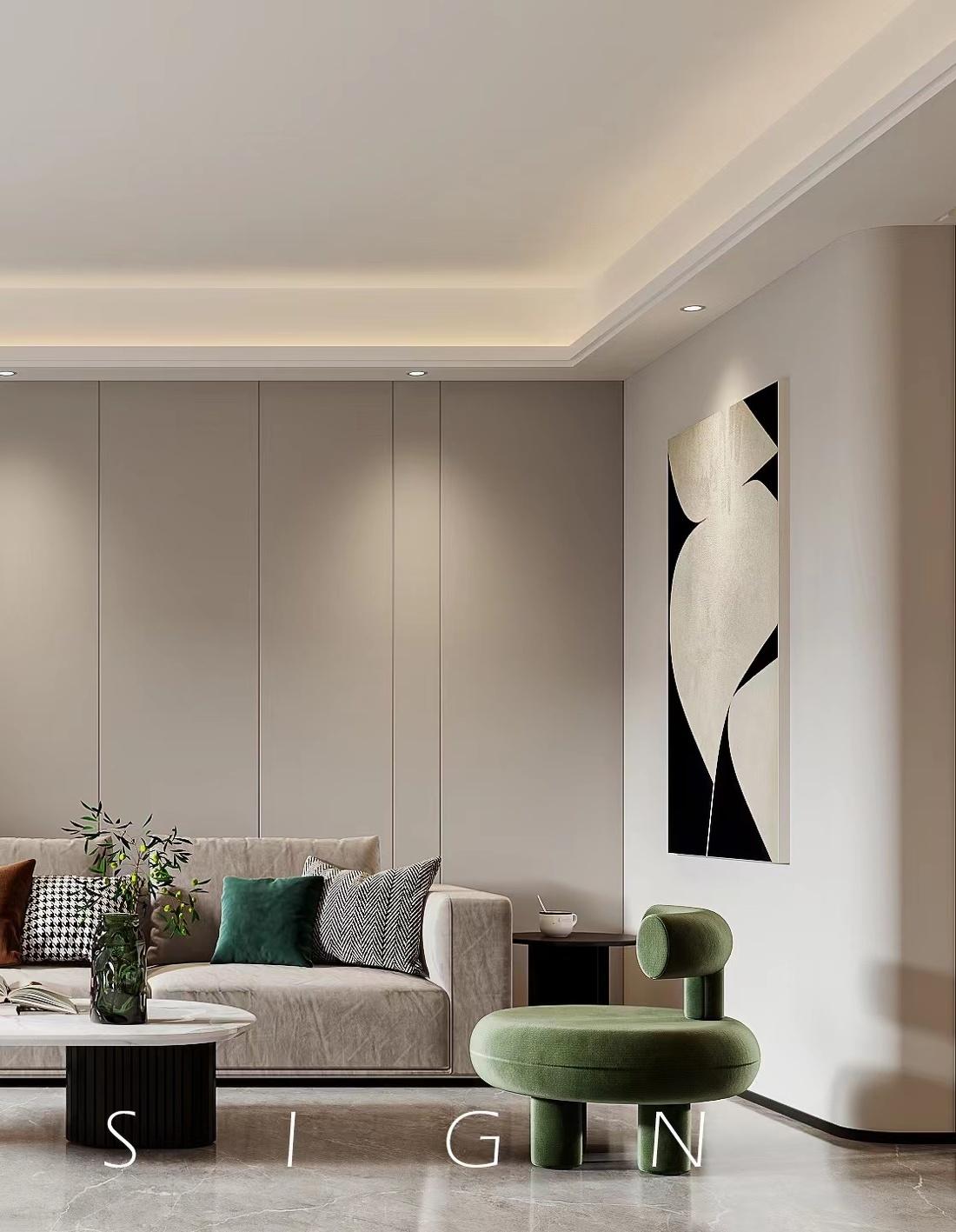 汕头瑜珑湾现代简约风格温馨之家丨中国汕头-17