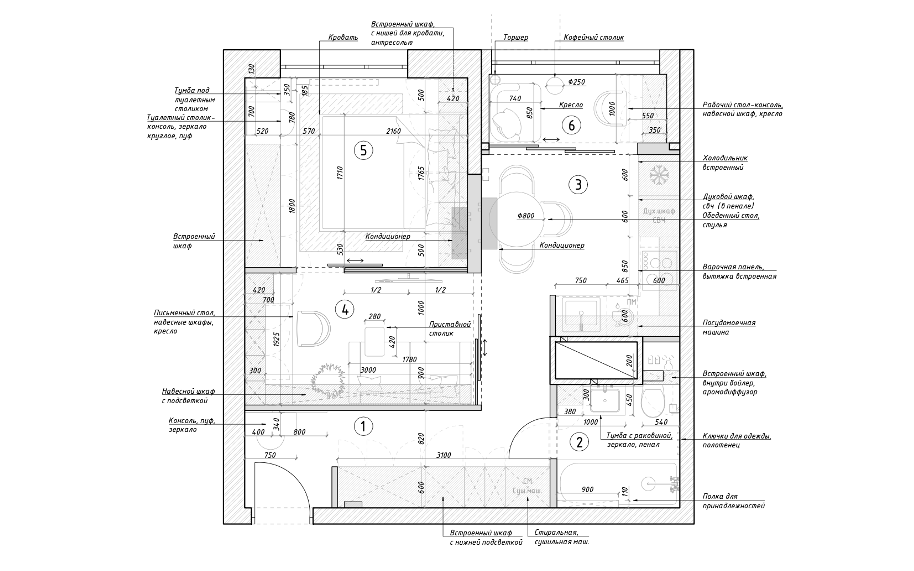 36㎡小宅变身法式浪漫空间丨Zotova Kseniya-9
