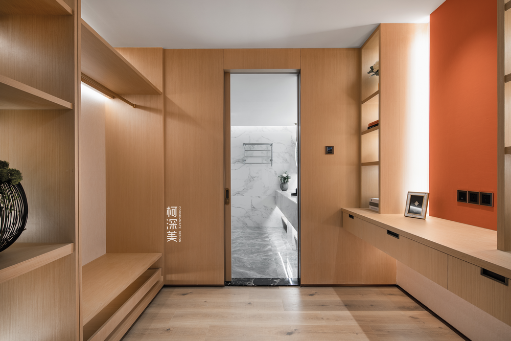 双月湾度假屋 · 现代简约,融入夕阳橙与海洋蓝的活力空间丨中国惠州丨柯深美(深圳)室内设计有限公司-37