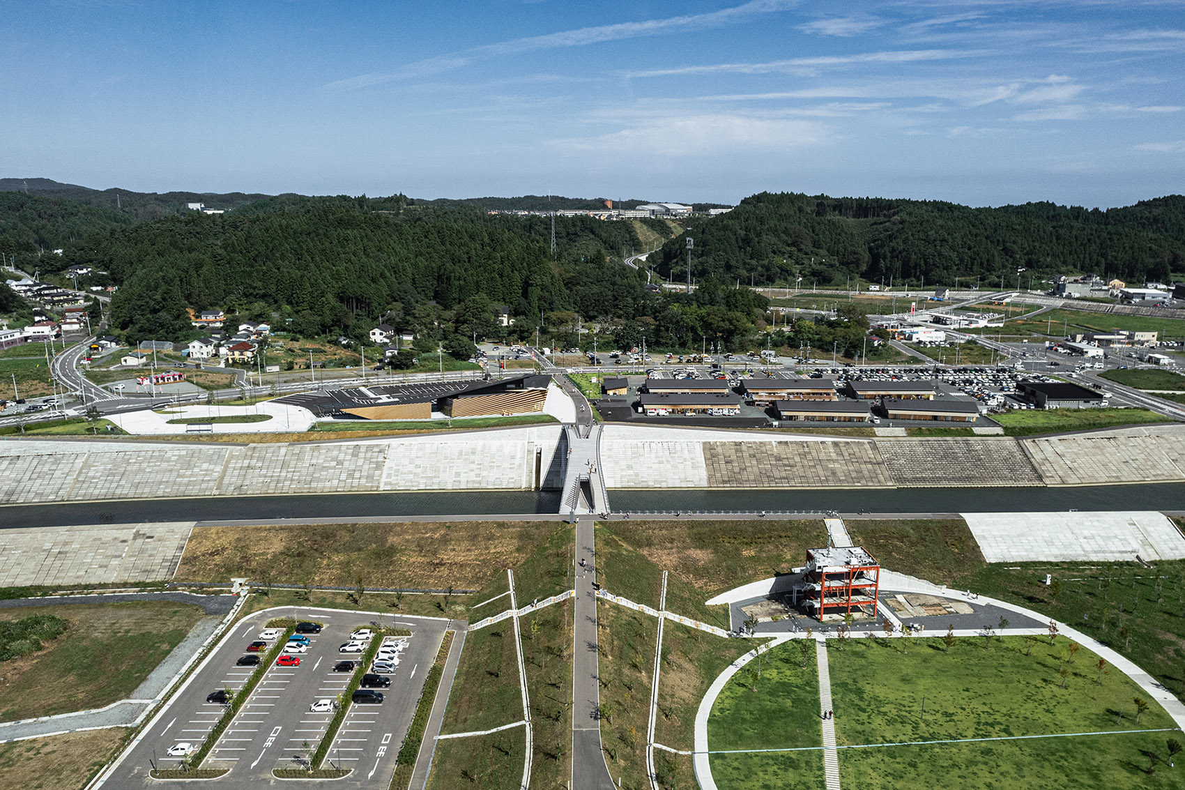 日本宫城县道之驿 Sansan 南三陆丨隈研吾建筑都市设计事务所-6