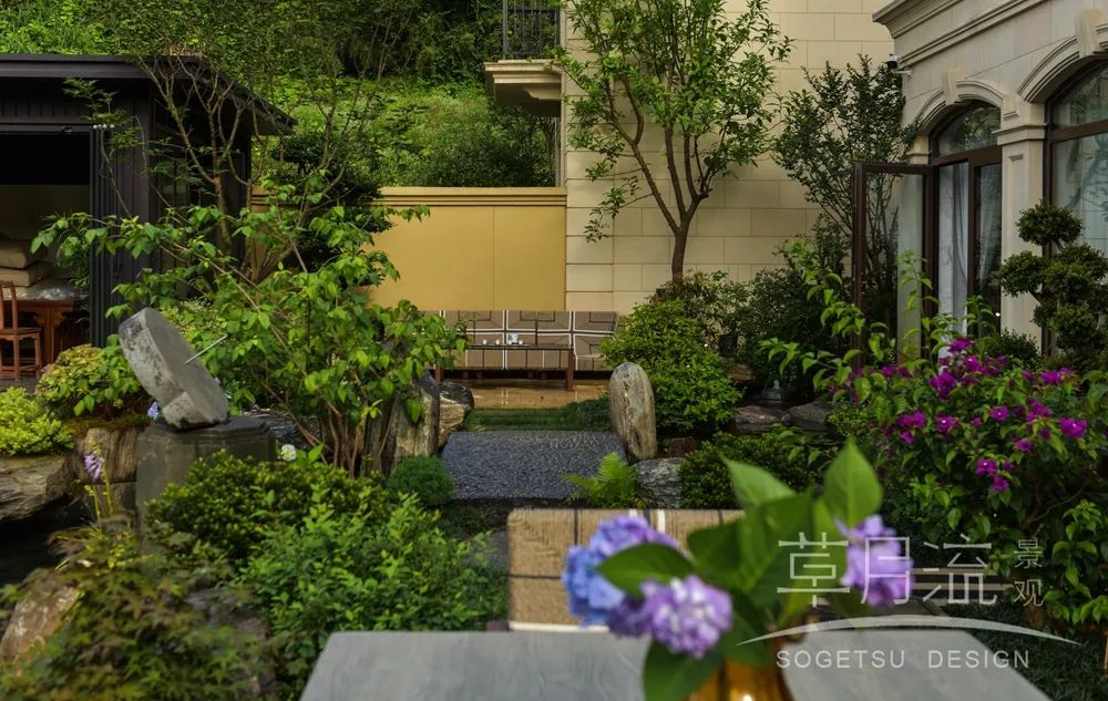 青山湖玫瑰园揽月苑别墅丨草月流-13