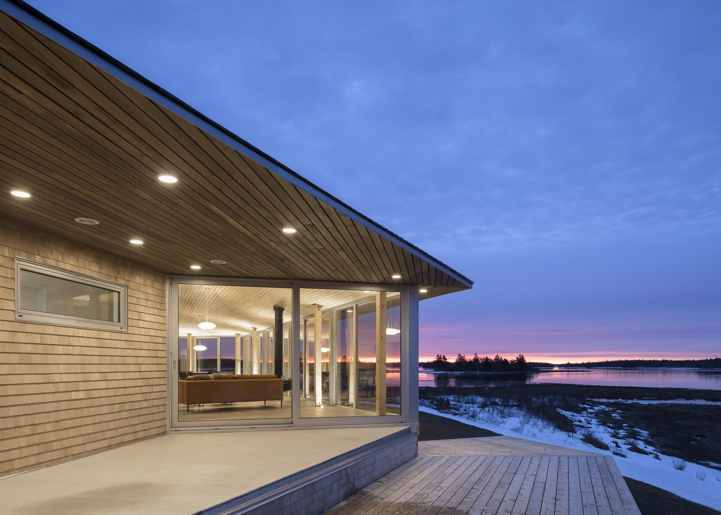 盐水草堆灵感,加拿大海边度假屋-50