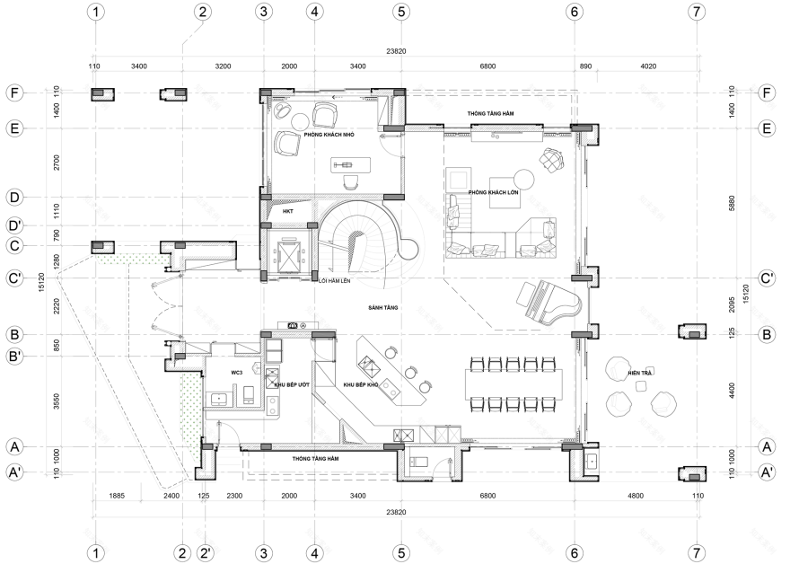 Villa 73别墅设计项目丨越南丨GiangLe & M+ Architecture-59