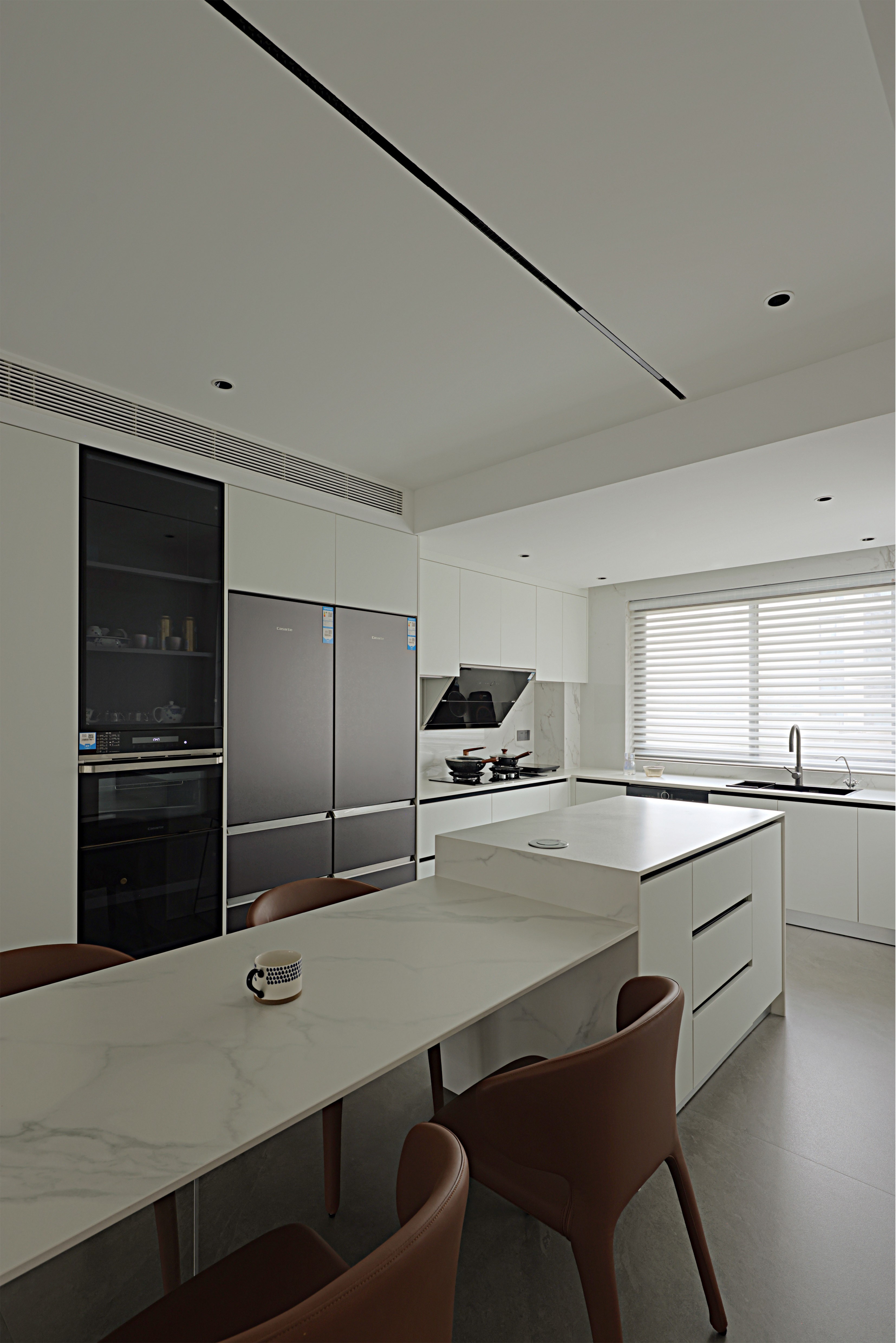 现代极简实景丨中国温州丨柏达装饰-12