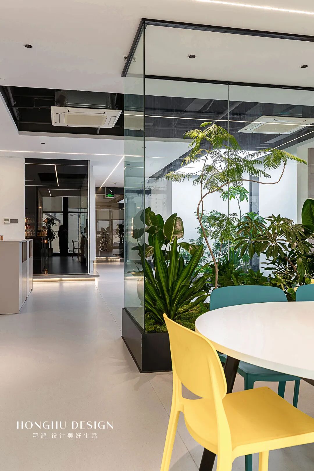 300㎡聚推传媒办公空间-10