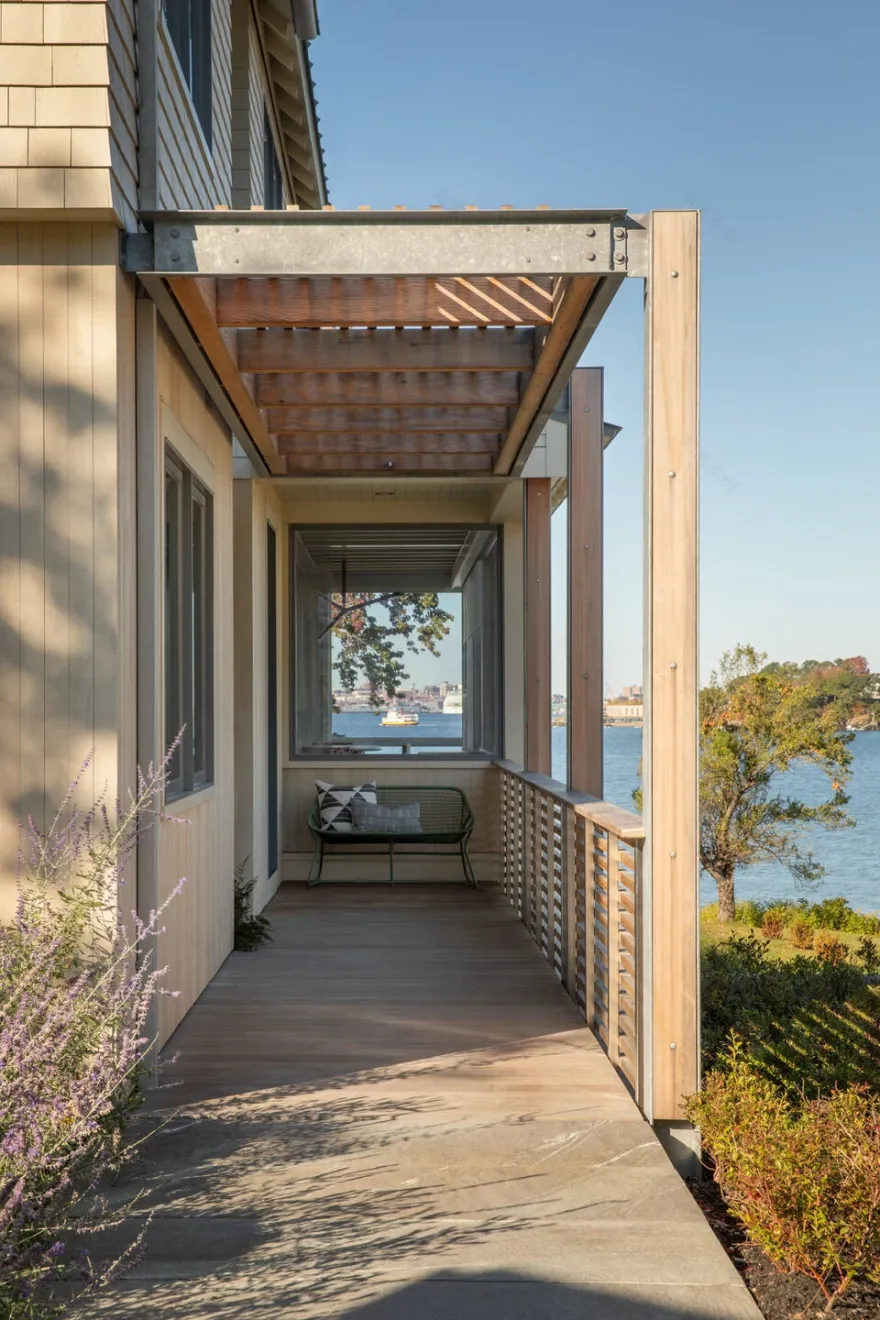 海洋之滨的四季之家——Whitten Architects 的 Peaks 岛小屋设计-44