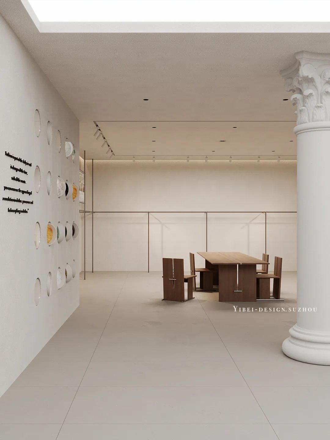 羊毛衫针织展厅丨中国苏州丨YIBEI DESIGN-6