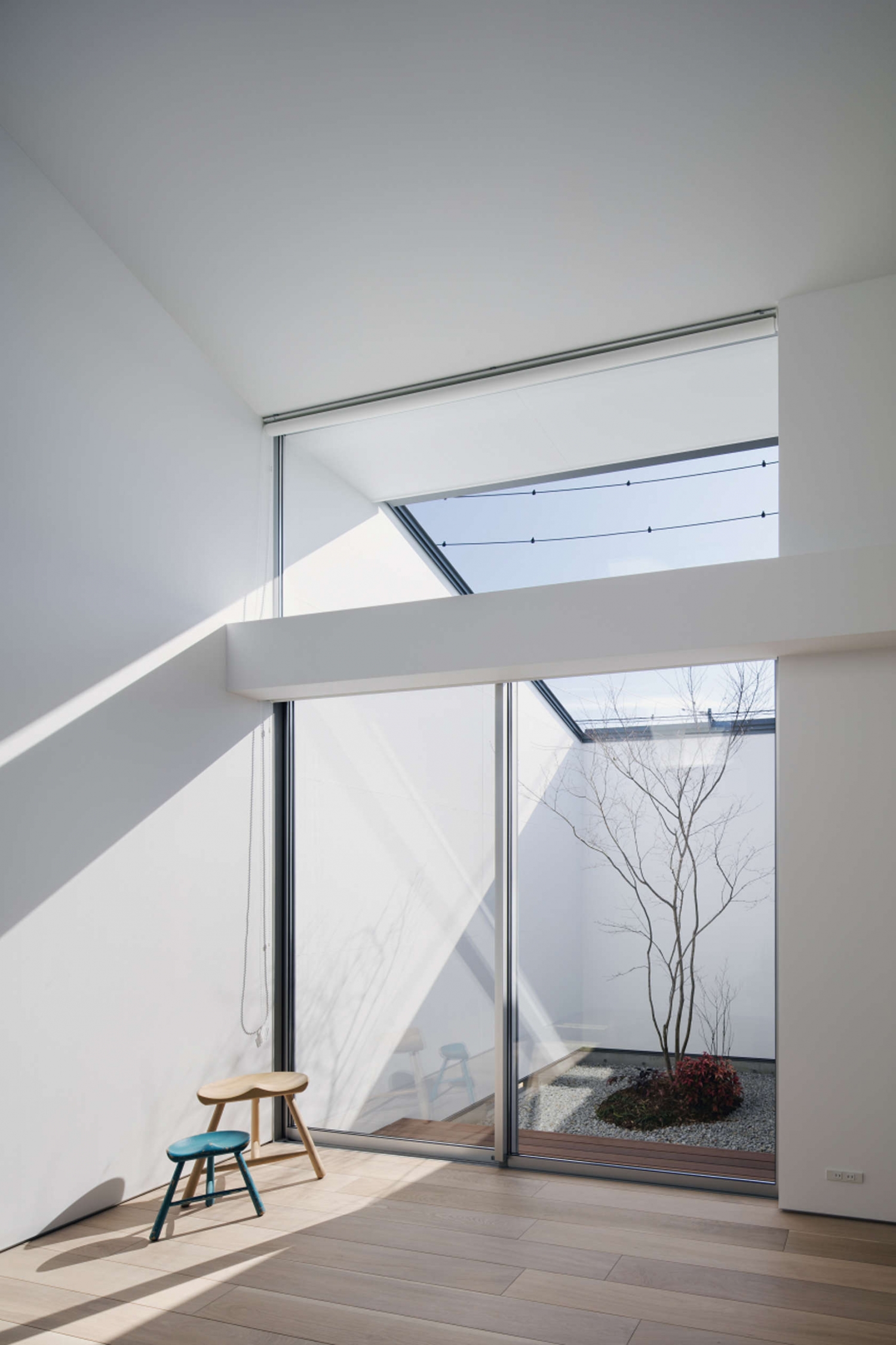 日本N-65 住宅 | 封闭外表下的开放空间-15