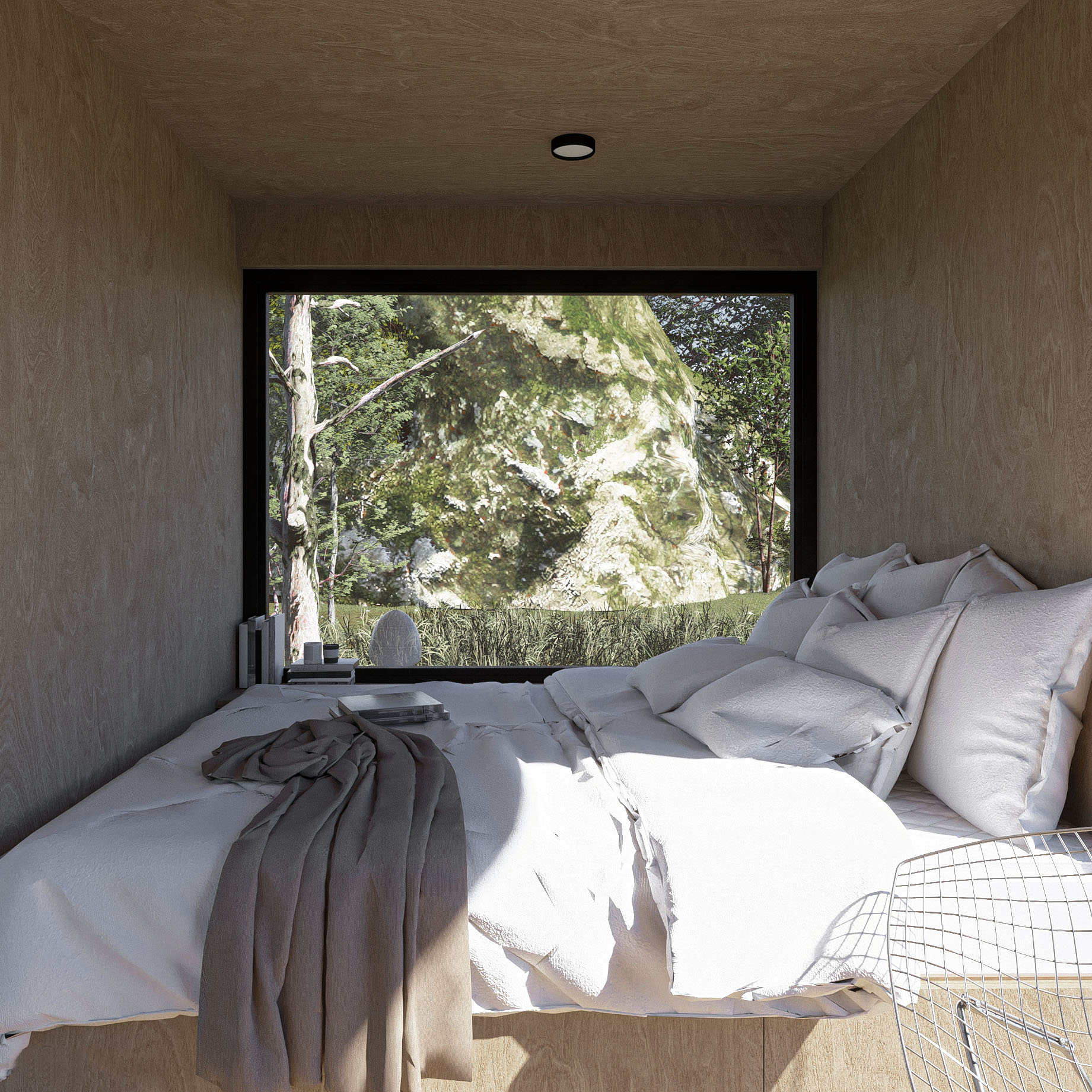 Container Cabin - Interior design-1