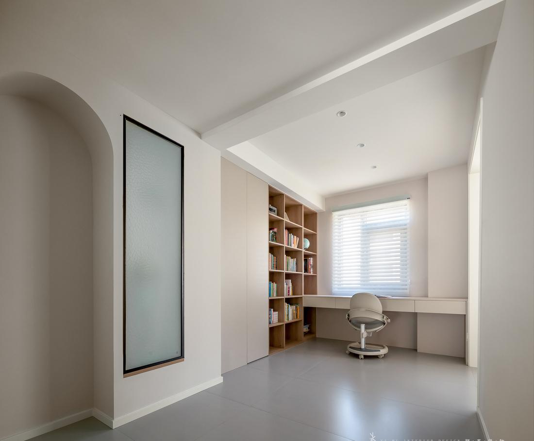 125㎡现代奶油风家居设计-34