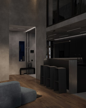 Loft 风格复式公寓