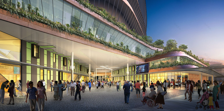 新加坡 Bedok 心脏跳动社区综合建筑群-4