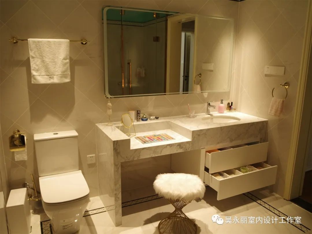 惠州御湾雅墅新中式轻奢风设计-64