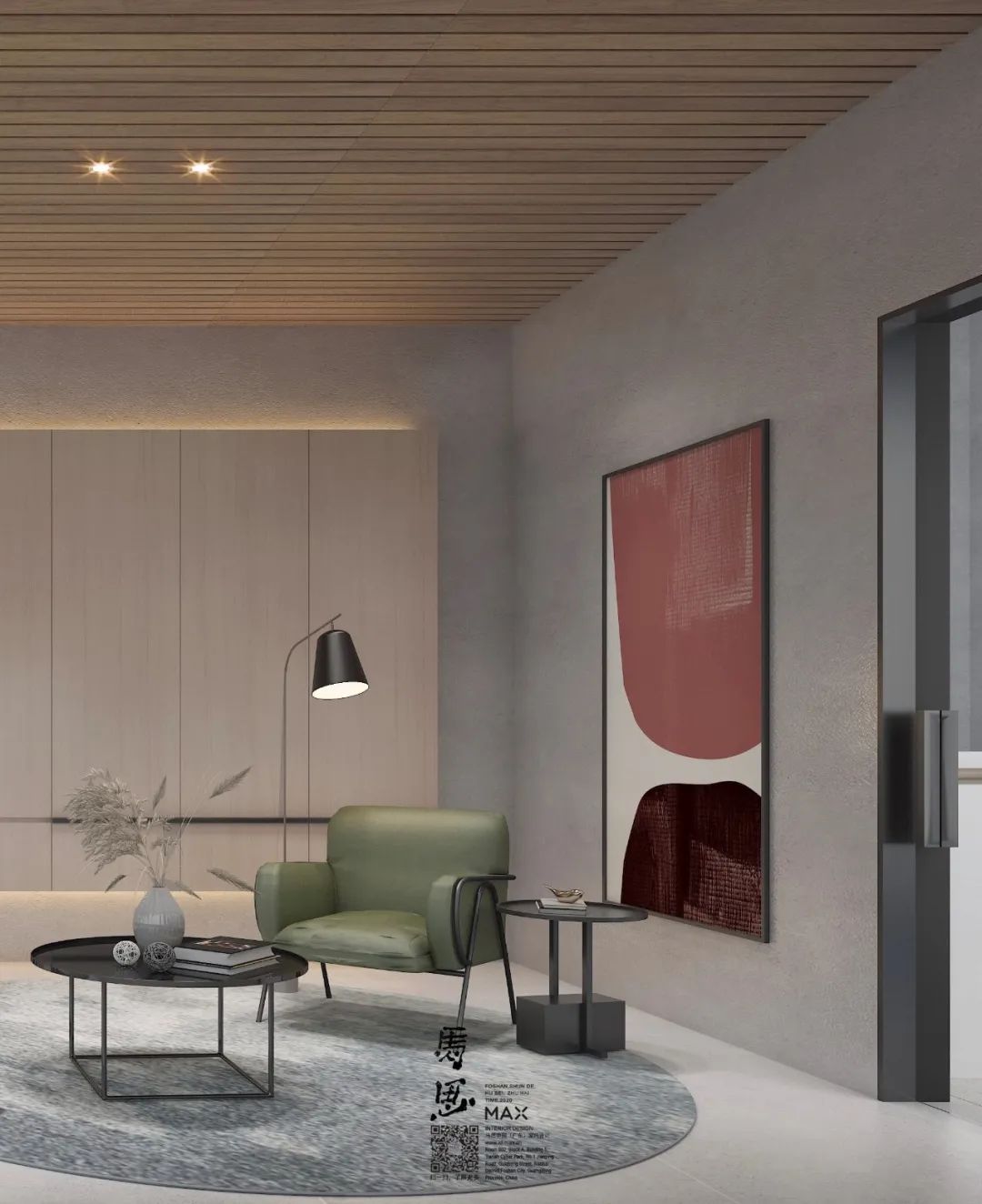 马思设计 | 现代风别墅,艺术与生活的完美融合-48