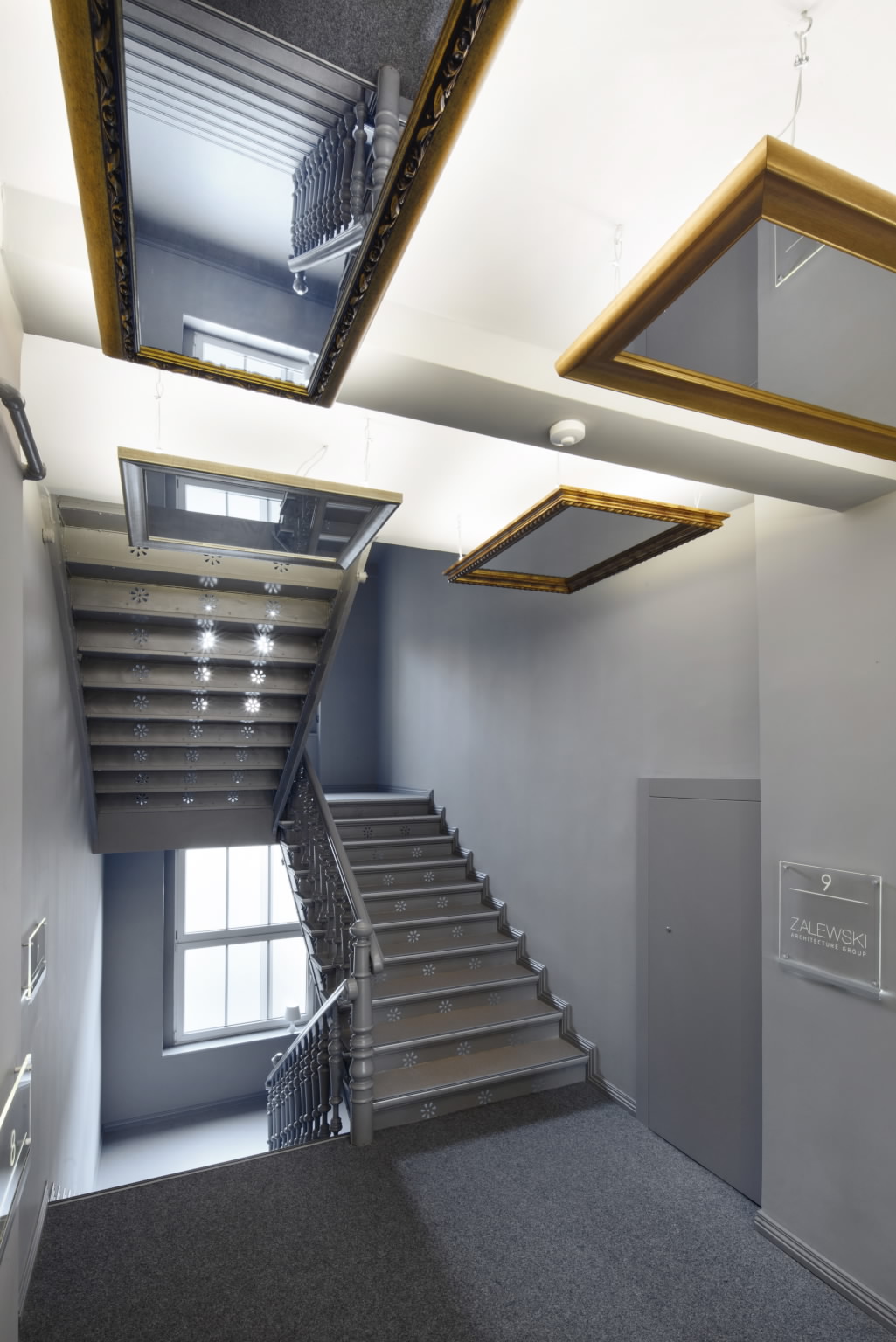 wondercase modernization of a staircase in the 19th century building in gliwice-10