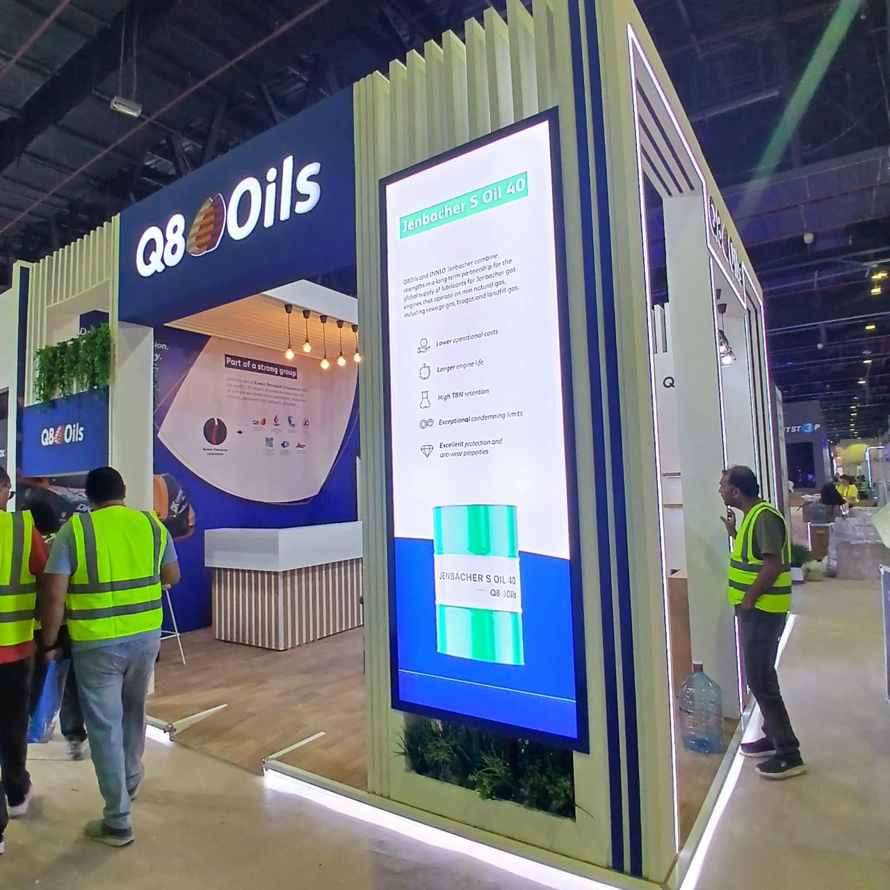 Q8 OILS 6X6M STALL DESIGN IN DUBAI-2