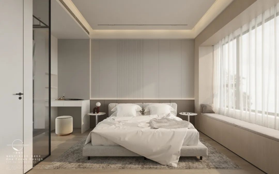深圳新婚夫妇大平层现代轻奢家居设计丨中国深圳丨一度经纬-19