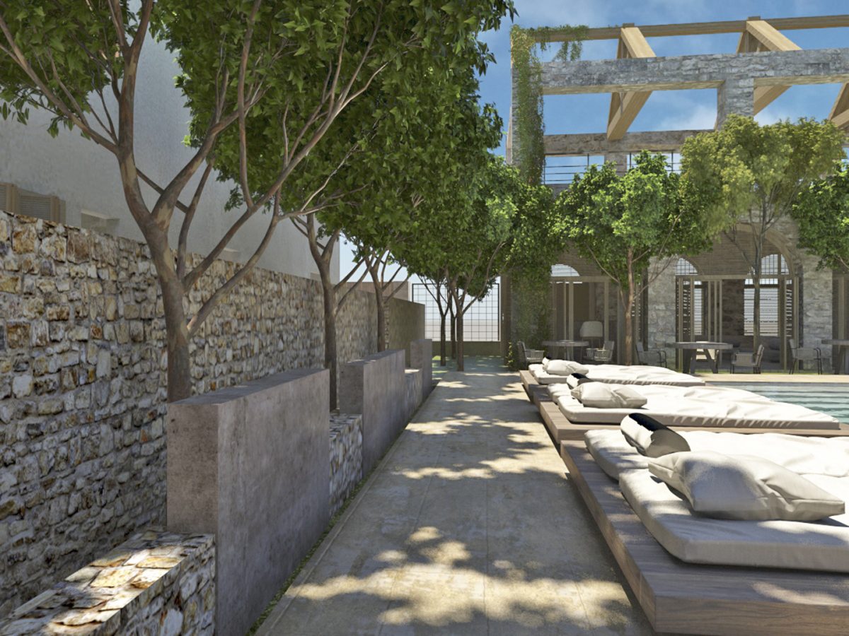 Spa Acro Suites室外空间设计  Utopia酒店设计丨希腊-2