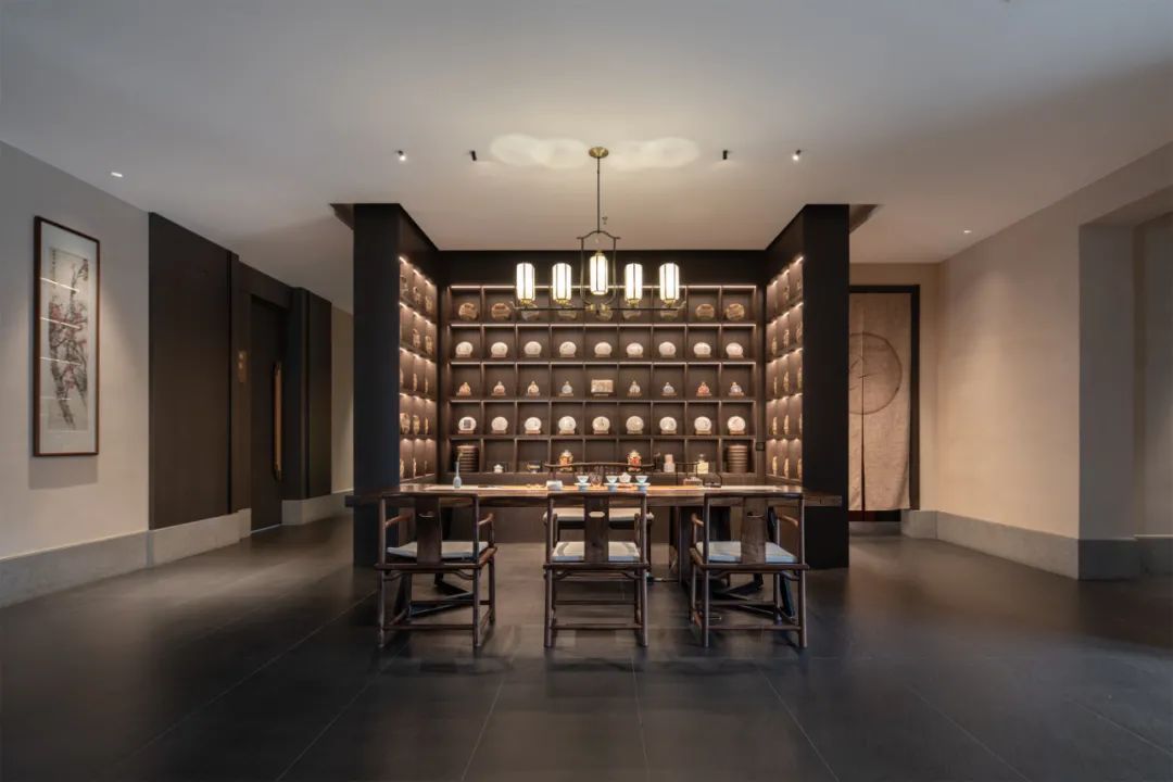 一方茶室 · 东方美学与现代设计完美融合丨中国台州丨上海乾创装饰设计-40