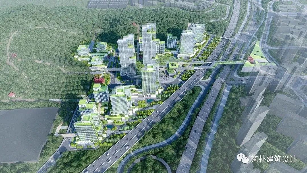 深圳建筑产业生态智谷总部基地一期城市设计丨中国深圳丨梵朴(深圳)建筑设计有限公司-63