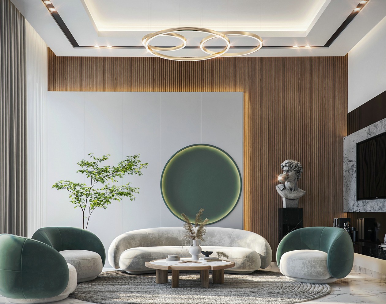 绿色系 低调色彩构筑精致生活-0