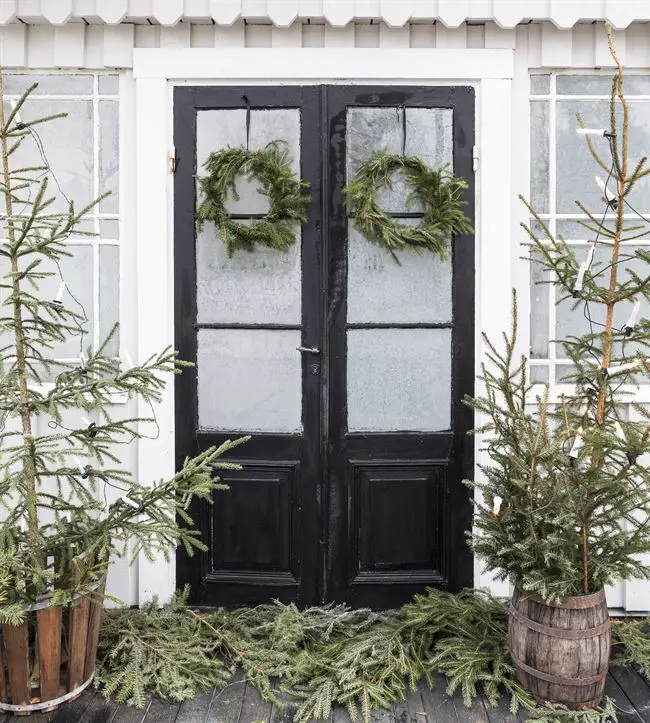 自然回收的北欧圣诞之家-15