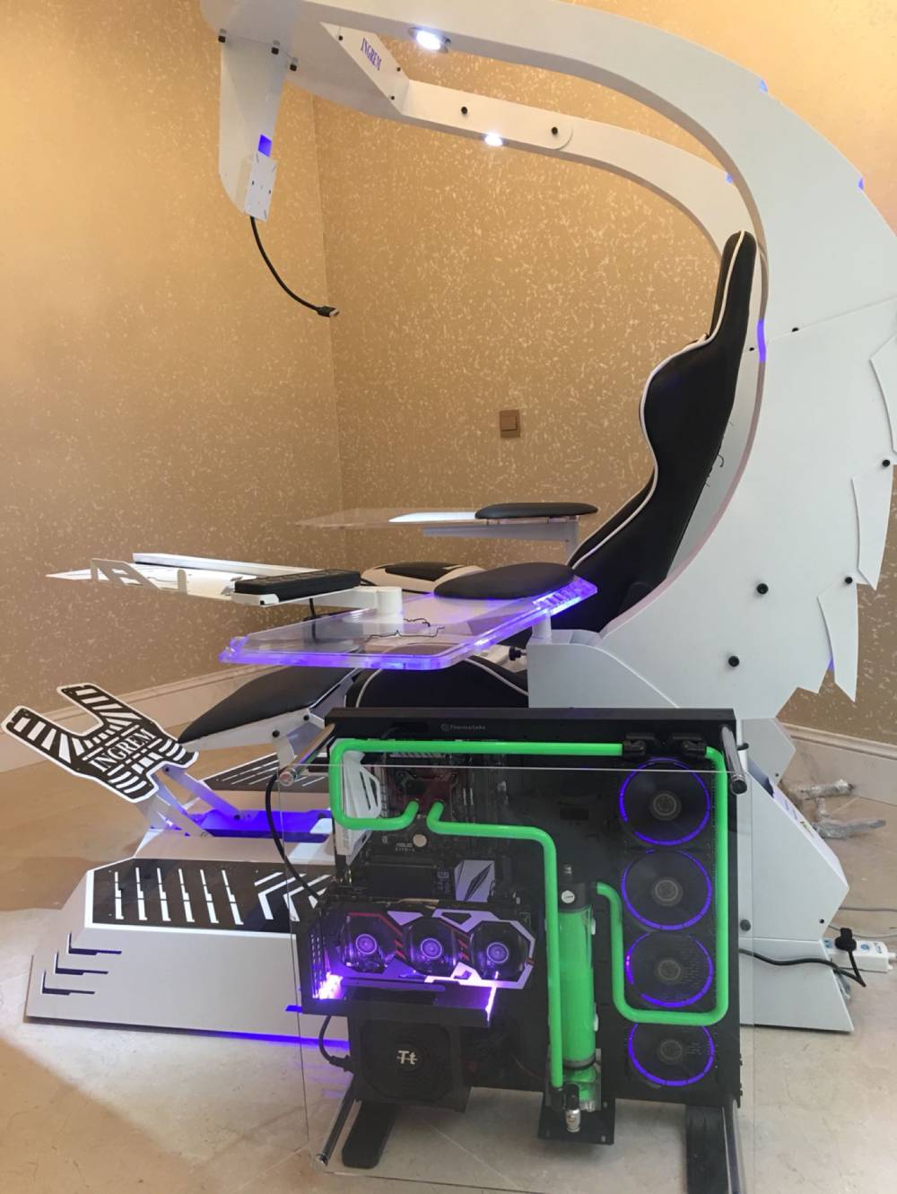 英格瑞玛“威龙”电脑座舱 | 革新坐姿，提高生活品质-5