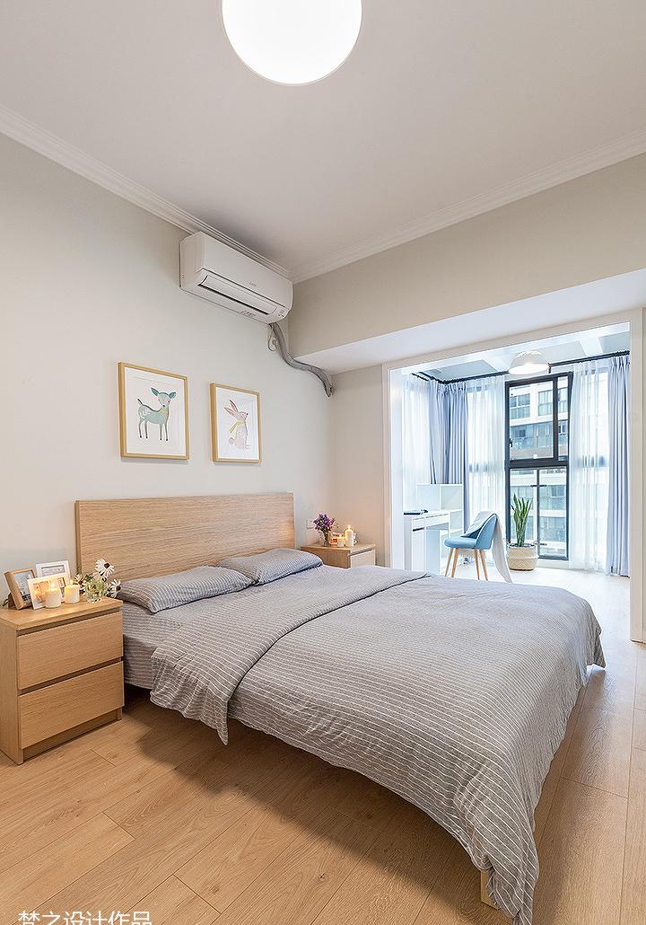 梵之设计丨平层丨悠悠的彩虹之家-9