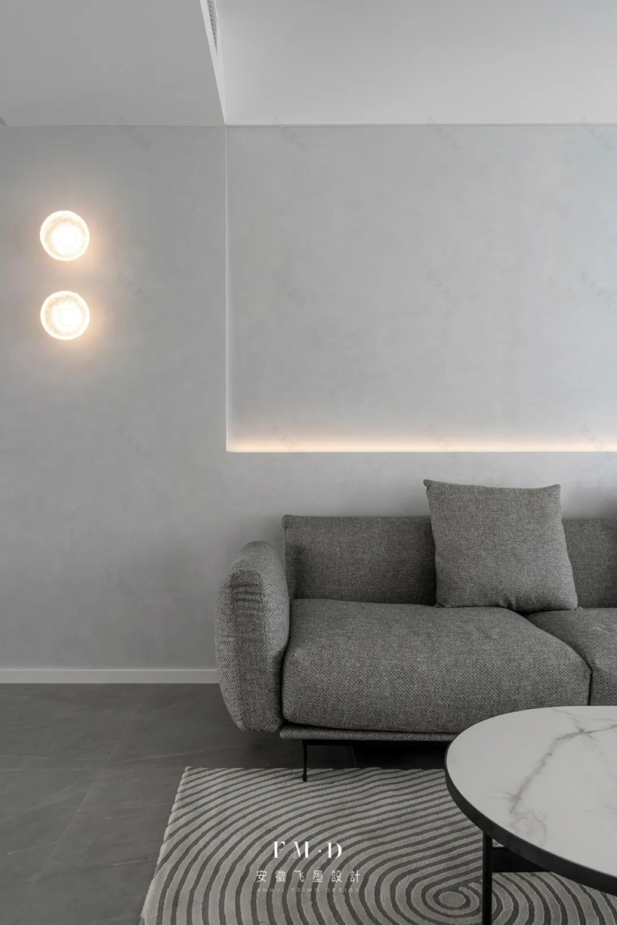 《银河》· 极简现代空间设计丨中国合肥丨安徽飞墨设计-0