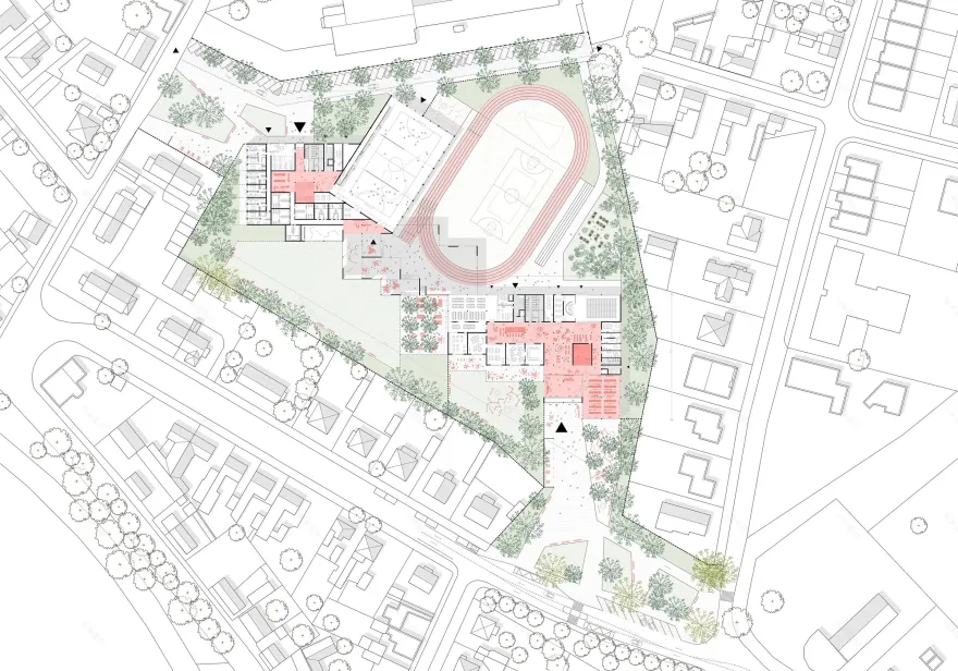 Stara Boleslav 小学丨捷克丨CHYBIK + KRISTOF 建筑事务所-19