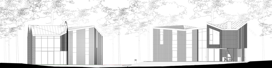 森林中的房屋丨立陶宛维尔纽斯丨Architektūros linija-48