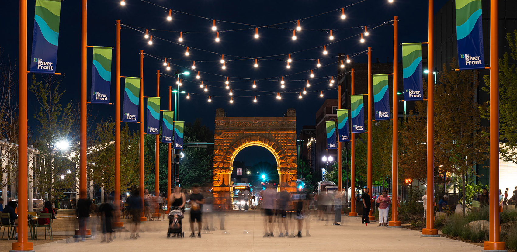 20世纪70年代的市中心公园改造丨美国奥马哈丨OJB Landscape Architecture-25