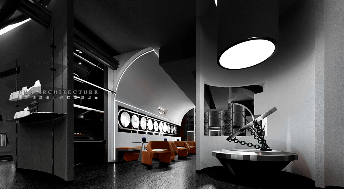 滴答 · 暗黑咖啡吧原创方案设计丨超前设计（超前创意设计教育）-35