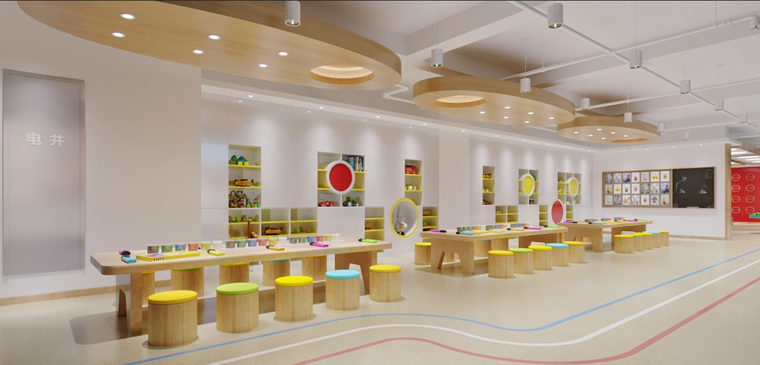 希桥幼儿园 | 打造寓教于乐的室内外空间-2