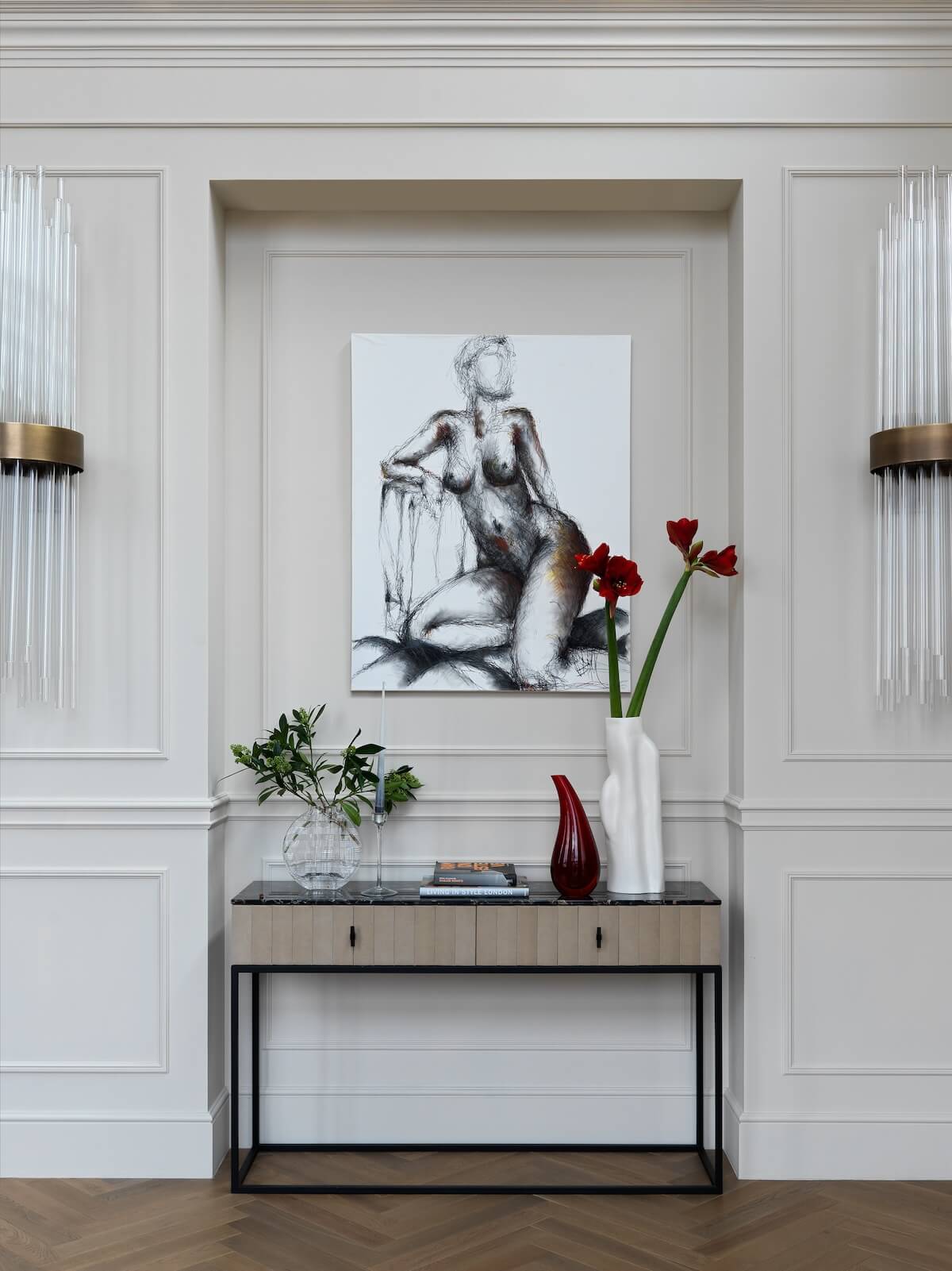 红方顶层公寓丨俄罗斯莫斯科-8