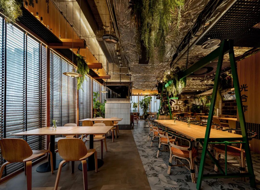 OPEN O2 光合作用餐厅丨中国和平丨甲板设计-25